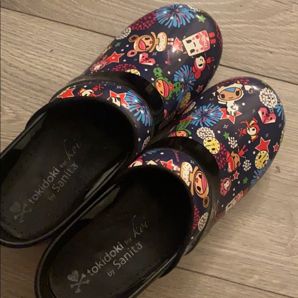 Tokidoki for koi By Sanita Clogs